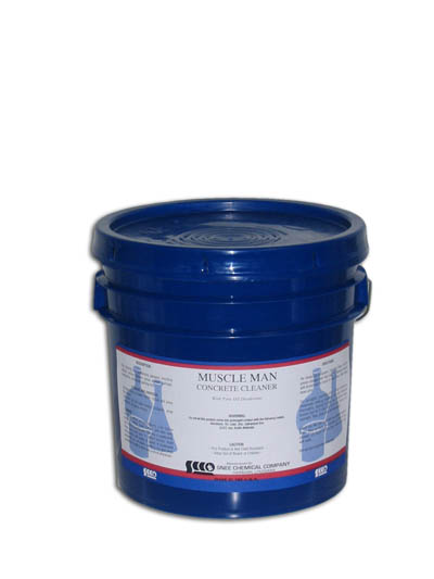 (image for) Muscle Man Concrete Cleaner, 50 lbs pail